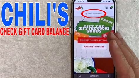 Chili's® Grill & Bar Terms & Conditions. Terms and Conditions For balance inquiry or customer service, call 1-888-532-6092. You may redeem this card for food or beverages at any Chili’s Grill & Bar, On The Border Mexican Grill & Cantina or Maggiano’s Little Italy restaurant in the U.S. Card may not be redeemed for cash, except as required ...